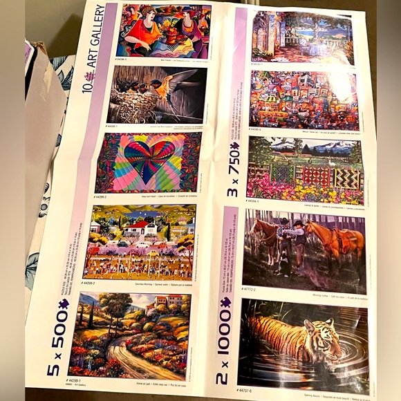 Jigsaw Puzzle Set of 10 - Picture 5 of 6